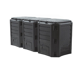 Компостер Prosperplast Module 1200 л чёрный