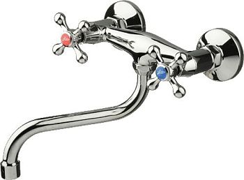 СМЕСИТЕЛЬ ДЛЯ КУХНИ LEDEME L4608 НАСТЕННЫЙ