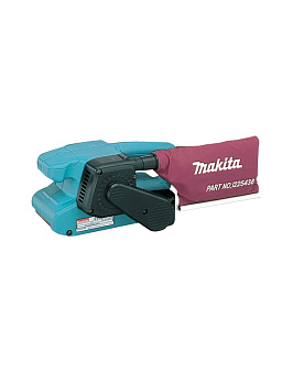 Ленточная шлифовальная машина электрическая  Makita 9910K 650 Вт, 76х457 мм, 270 м/мин