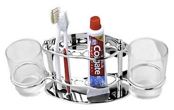 Держатель 2-х стаканов и щеток Ledeme L101